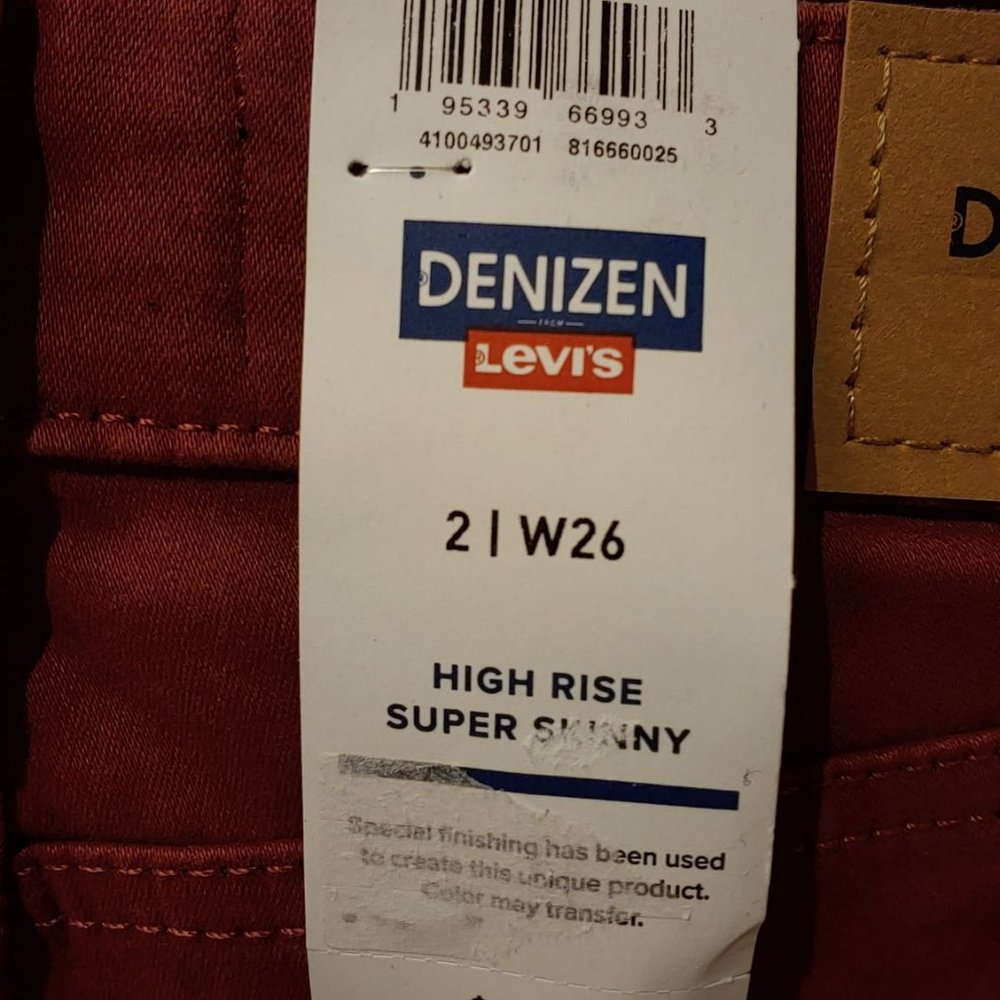 DENIZEN from Levi's Women's High-Rise Super Skinny Jeans - Picture 6 of 6